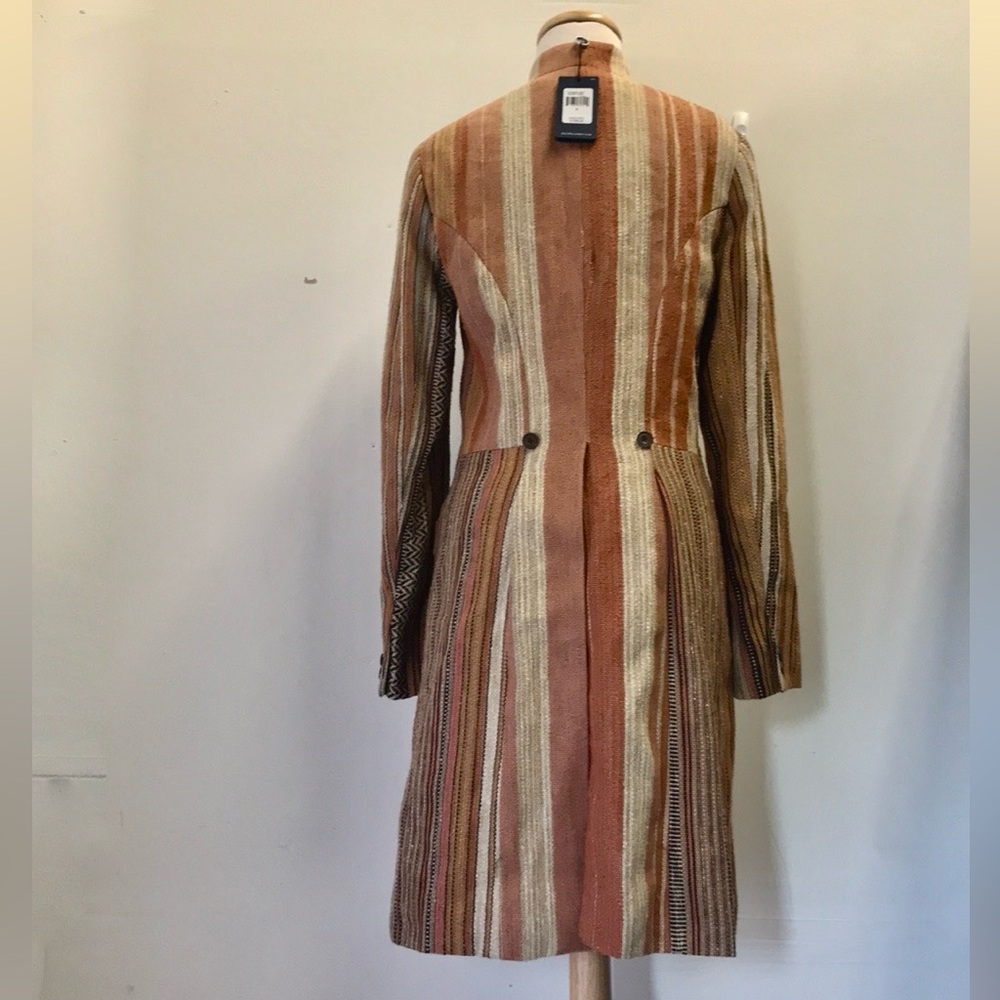 Archival Ralph Lauren SS18 Desert Explorer Military Double Breasted Woven Coat - Picture 2 of 15